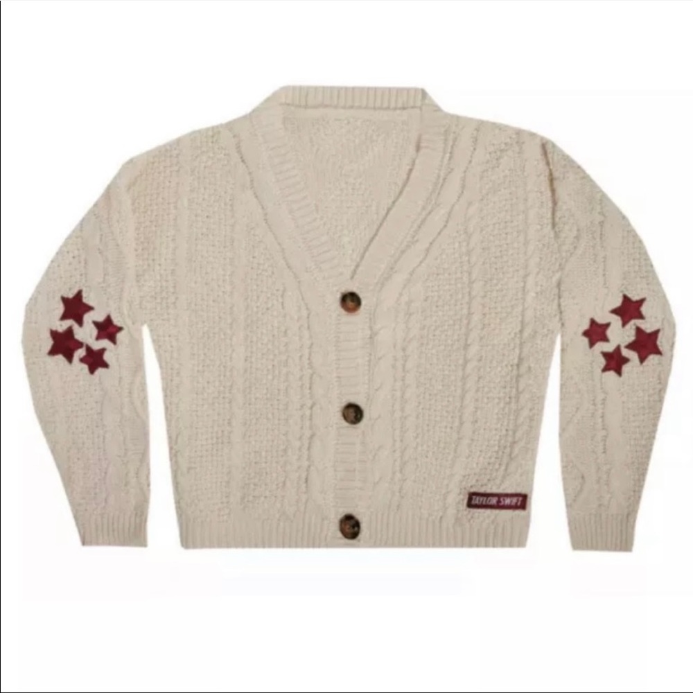 NWT Taylor Swift original RED cardigan in packaging